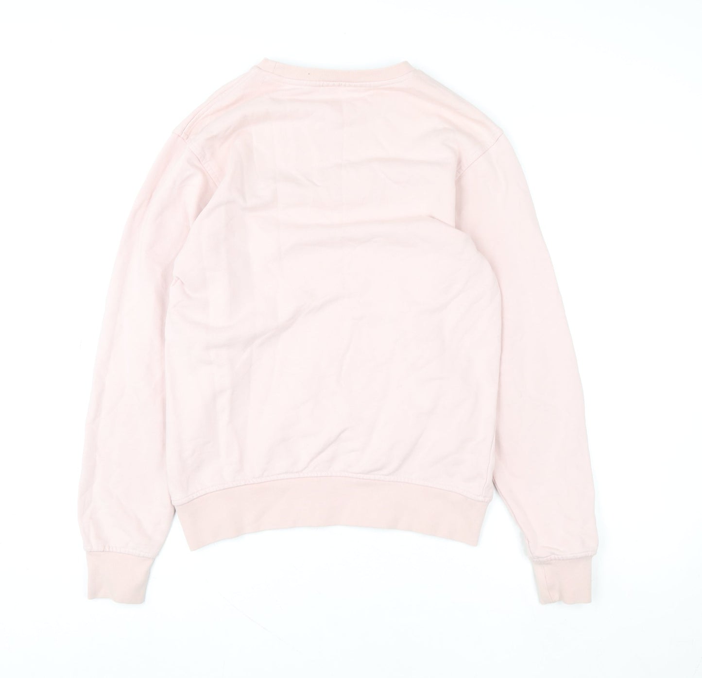 NICCE Womens Pink XS Pullover Sweatshirt 100% Cotton Crew Neck