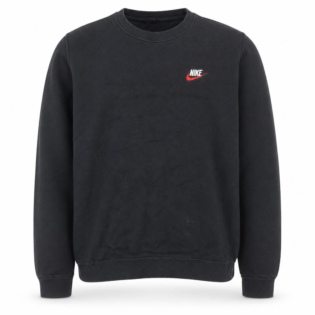 Nike Men's Black Small Pullover Crew Neck Sweatshirt