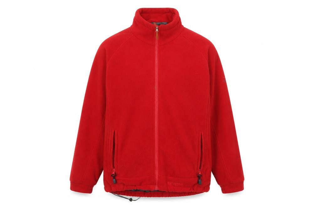 Regatta Men's Red Full Zip Fleece Sweatshirt Size S Outdoor Jacket