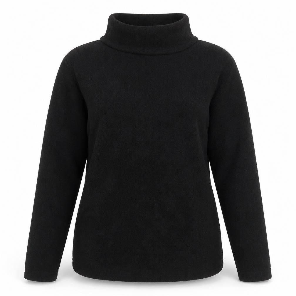 Sweaty Betty Womens Black Small Ribbed Zip Hem Mock Neck Pullover Sweatshirt