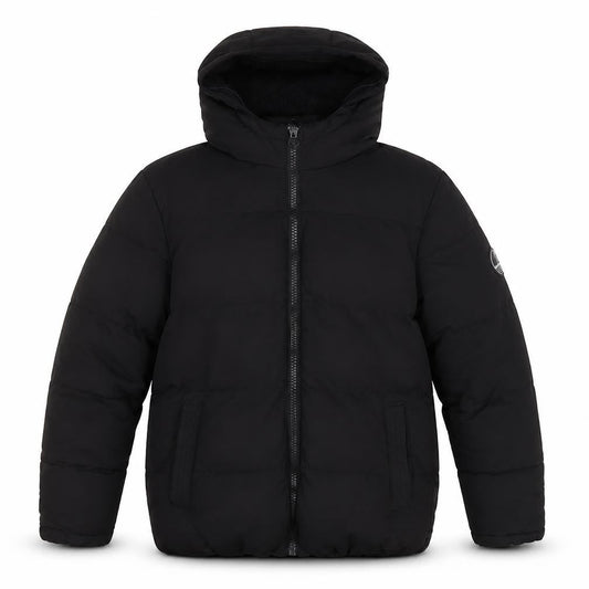 SoulCal&Co Boys Black XS Puffer Jacket Hooded Winter Coat