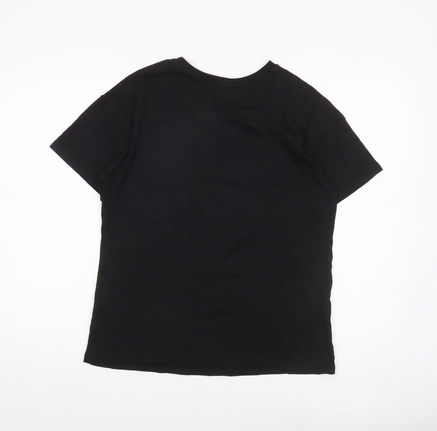 George Women’s Black Harry Potter Christmas T-Shirt Size 10