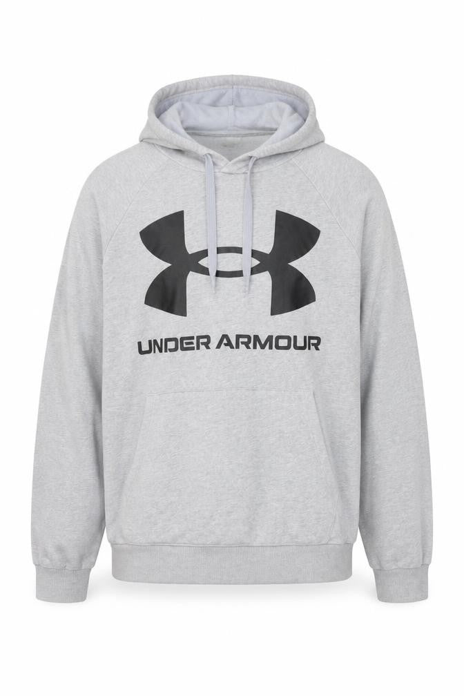 Under Armour Men's Grey Pullover Hoodie Size M Relaxed Fit ColdGear