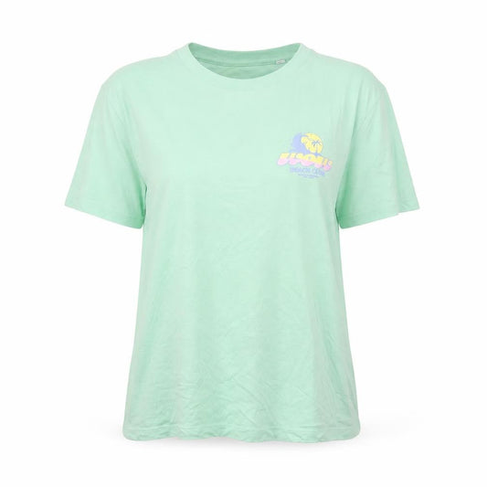 Stanley/Stella Womens Green XL Organic Cotton Beach Club T-Shirt