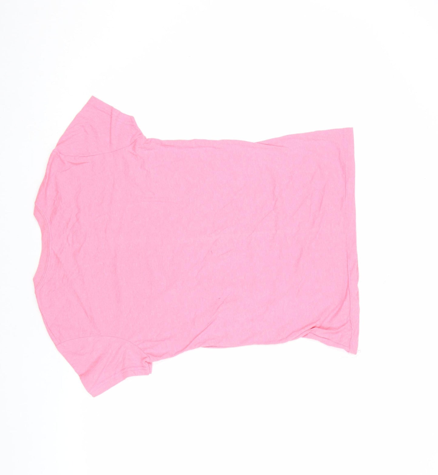 Sun Island Womens Pink Slim Fit Graphic T-Shirt Size S