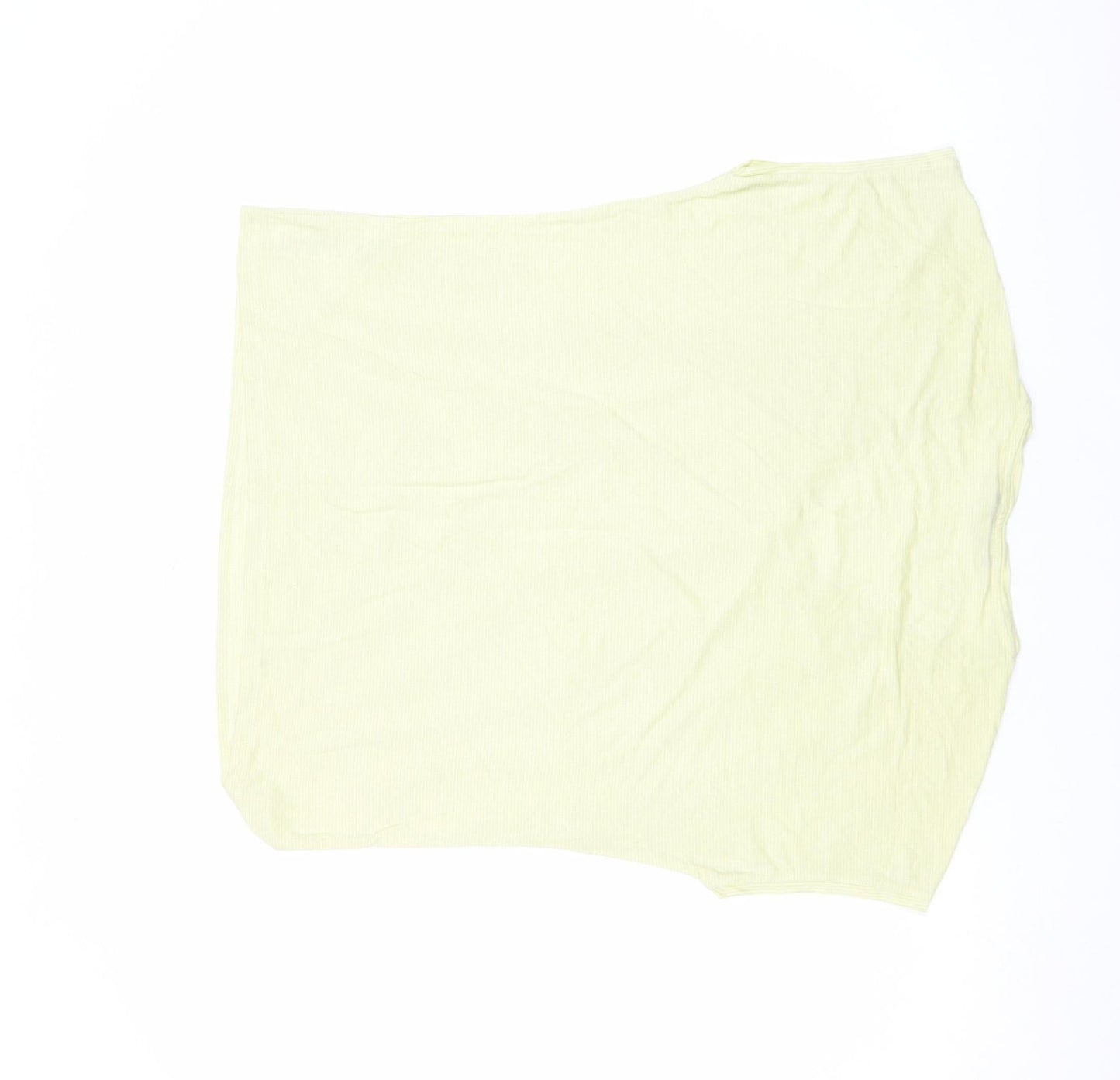 Marks and Spencer Women’s Light Citrus V-Neck Jersey T-Shirt Size 12