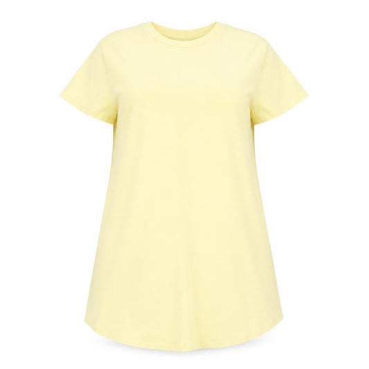 Long Tall Sally Women’s Yellow Size 12 Tall T-Shirt Dress
