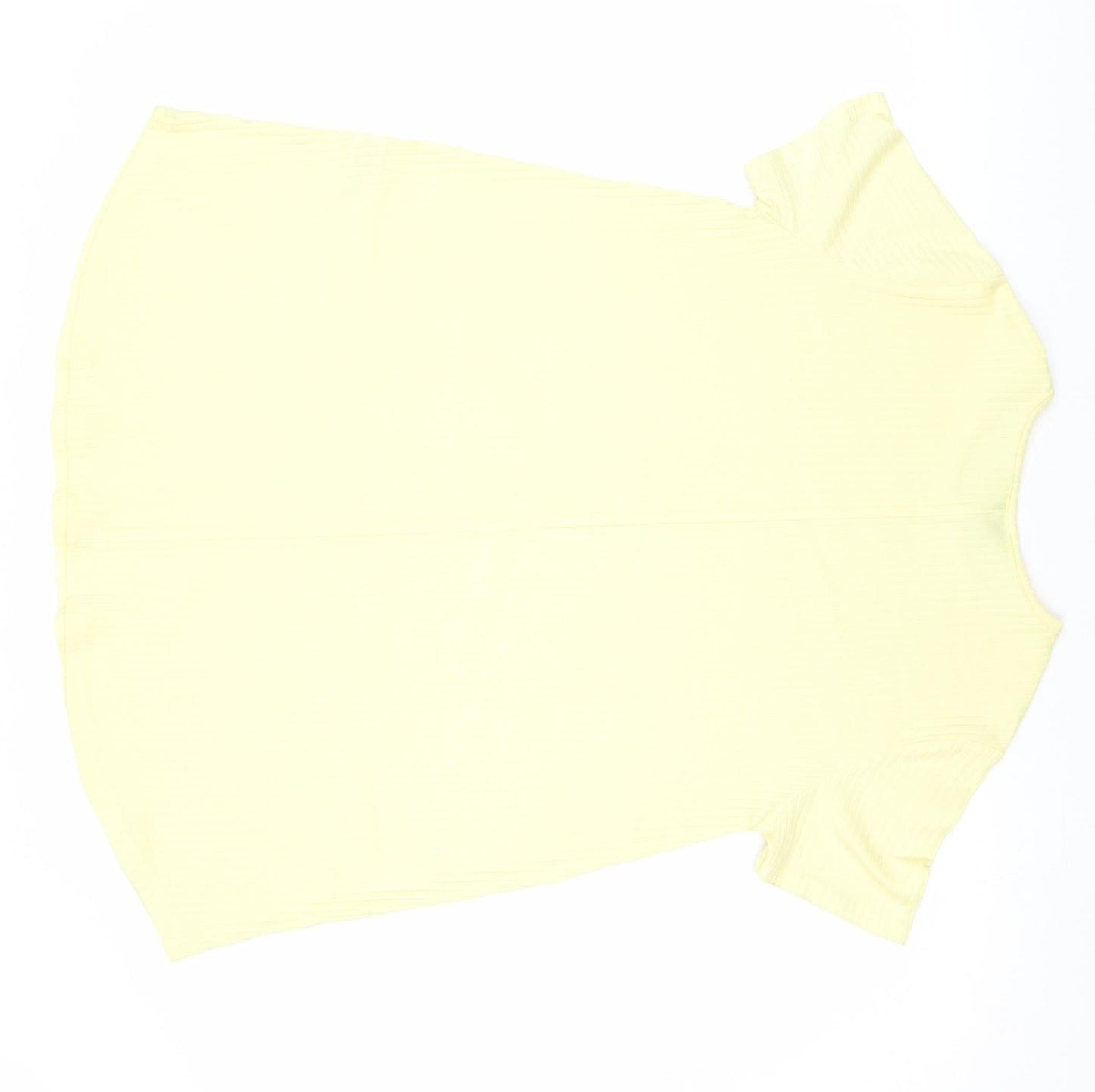Long Tall Sally Women’s Yellow Size 12 Tall T-Shirt Dress