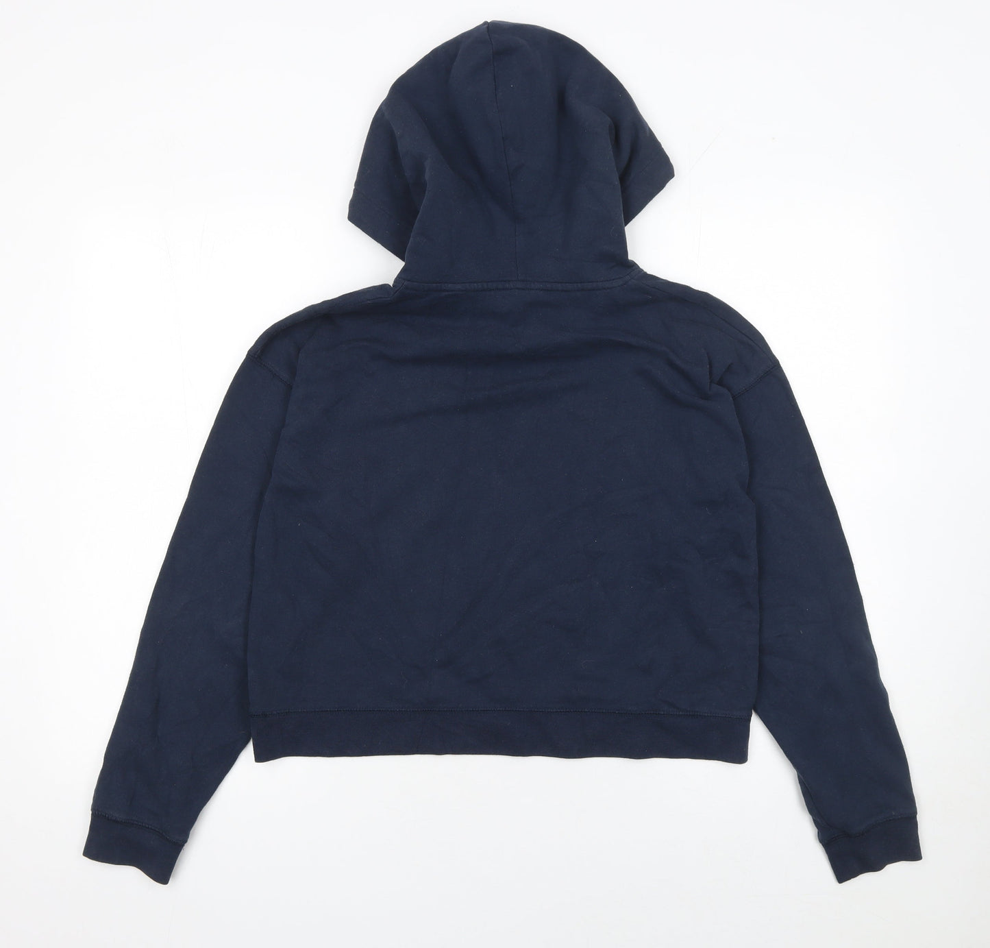 Jack Wills Women's Navy Blue Pullover Hoodie Size 8 Cotton Blend