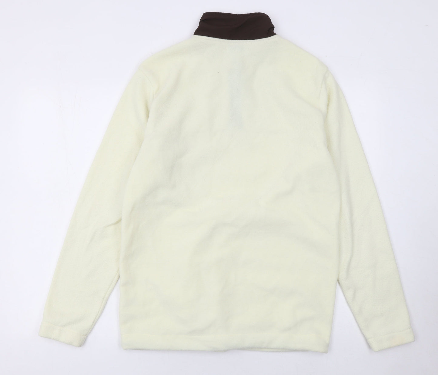 Another Influence Women’s Beige Fleece 1/4 Zip Pullover Sweatshirt S