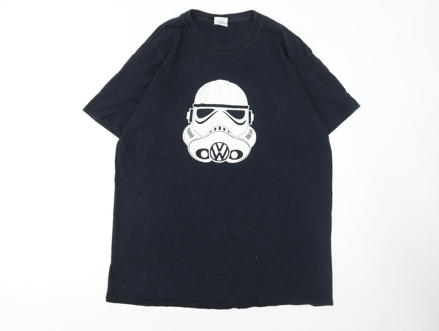 Gildan Men’s Black Star Wars Stormtrooper Graphic T-Shirt L