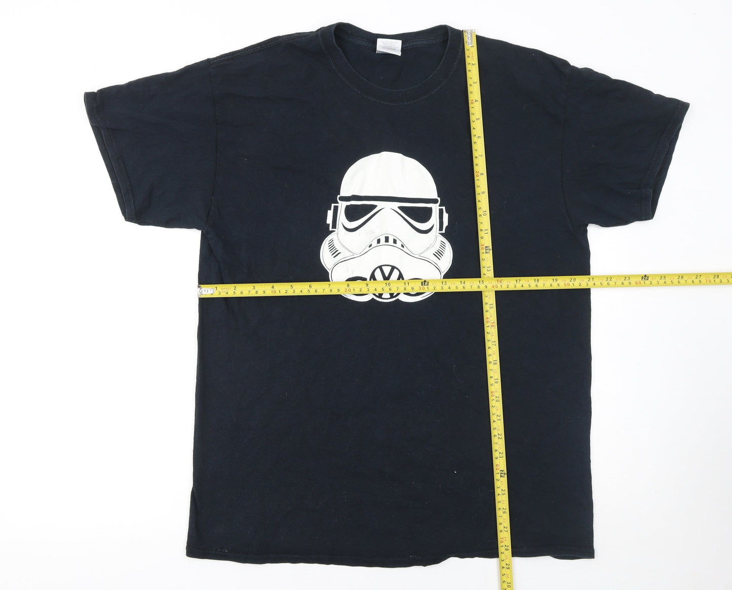 Gildan Men’s Black Star Wars Stormtrooper Graphic T-Shirt L