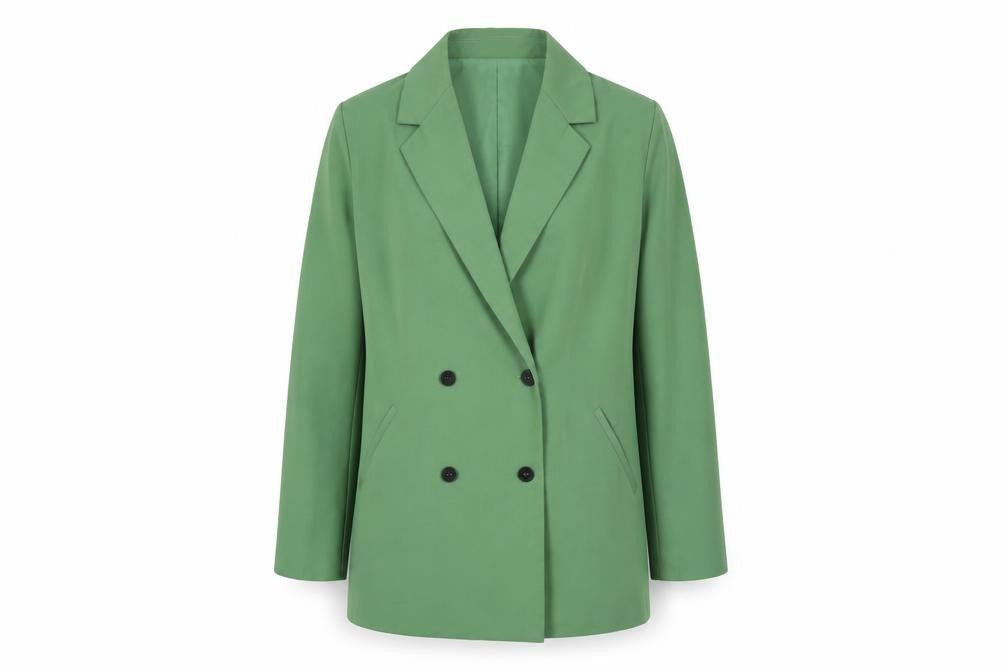 Sweewë Men's Green Polyester Regular Fit Blazer Jacket M