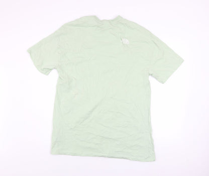 The North Face Womens Green XS Basic Cotton T-Shirt