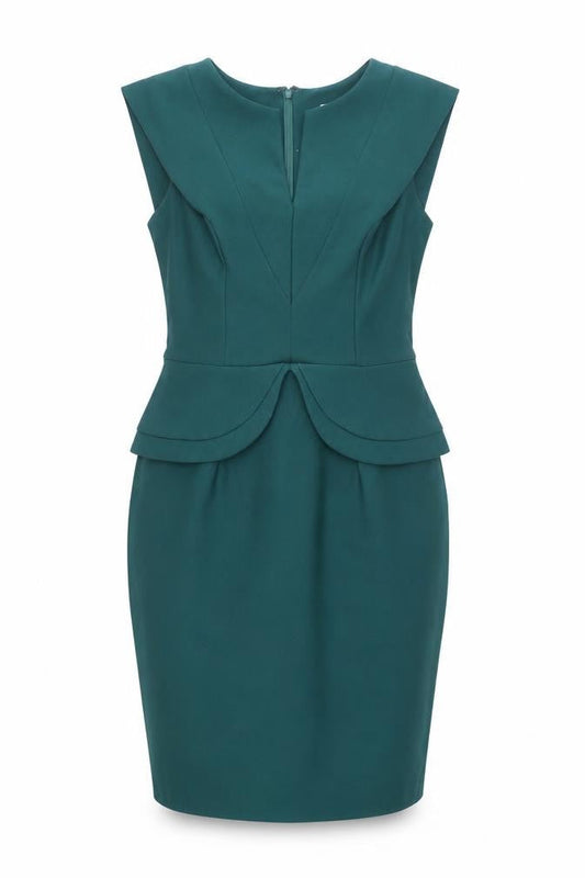 Diva Catwalk Women Green Knee Length Pencil Dress M