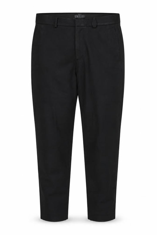 COS Women's Black Slim Tapered Trousers Size 10 Ankle Zip