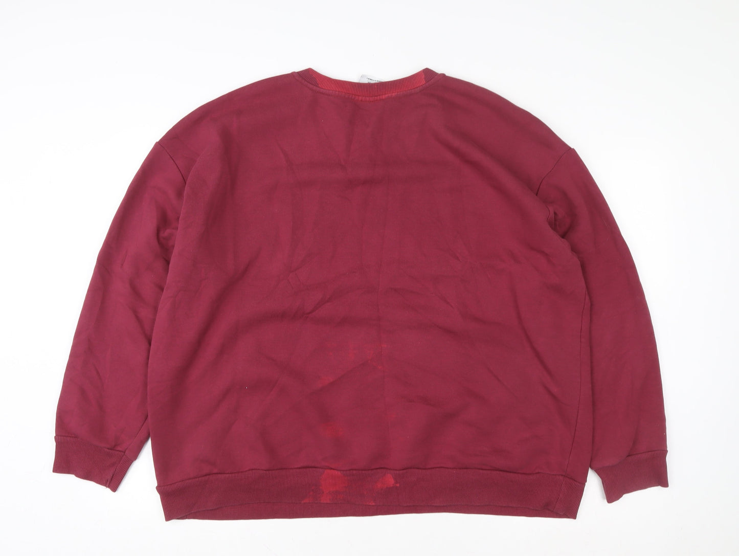 Harvard University Burgundy Women's XL Pullover Sweatshirt