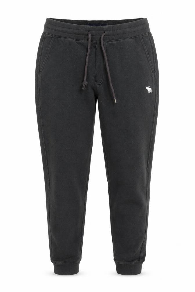 Abercrombie & Fitch Women's Black Small Soft Fleece Jogger Sweatpants