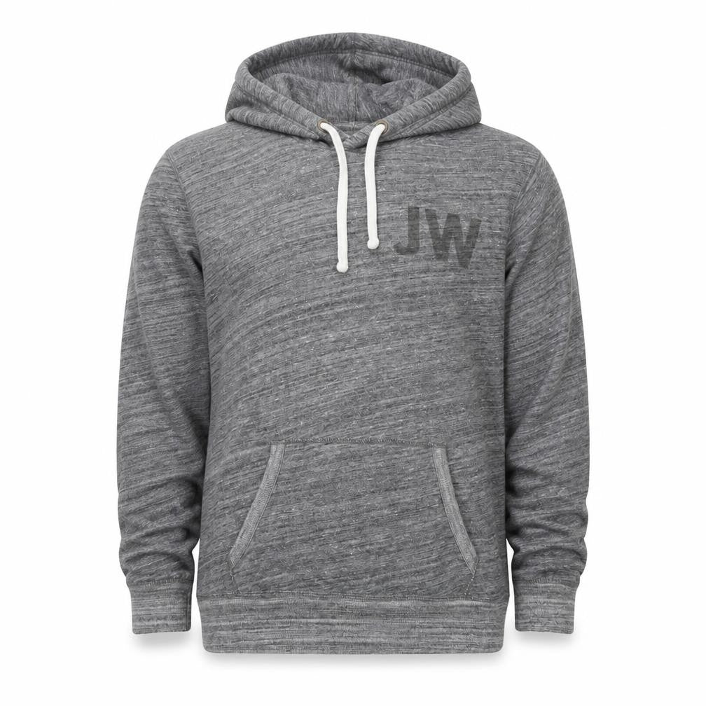 Jack Wills Men's Grey Pullover Hoodie Medium Logo Print