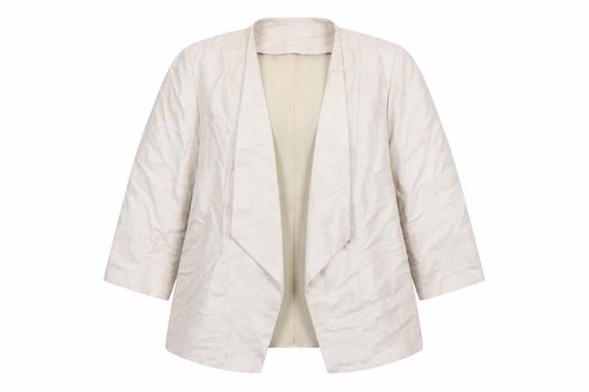 Principles by Ben de Lisi Petite Beige Linen Blend Suit Jacket Size 16