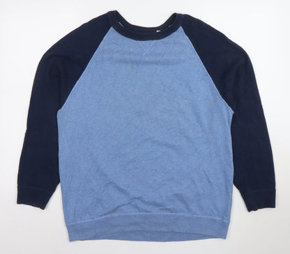 Additional front view of ESPRIT Men's Blue XXL Crew Neck jumper