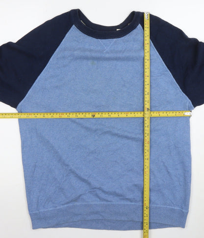 Back view of ESPRIT Men's Blue XXL Crew Neck jumper