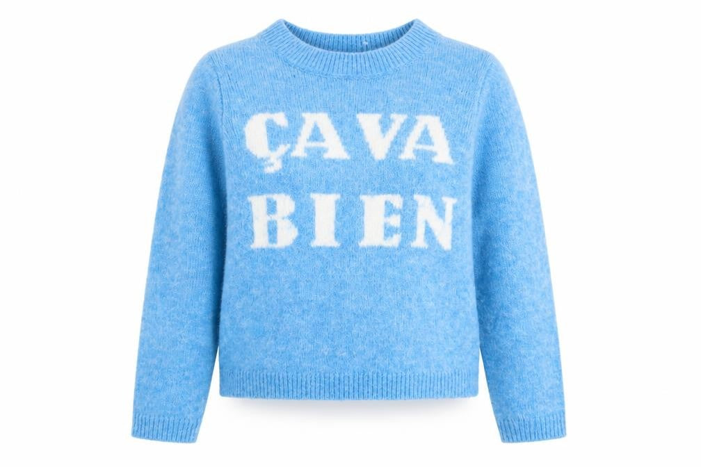 Primark Women Blue 2XS Crew Neck Pullover Jumper