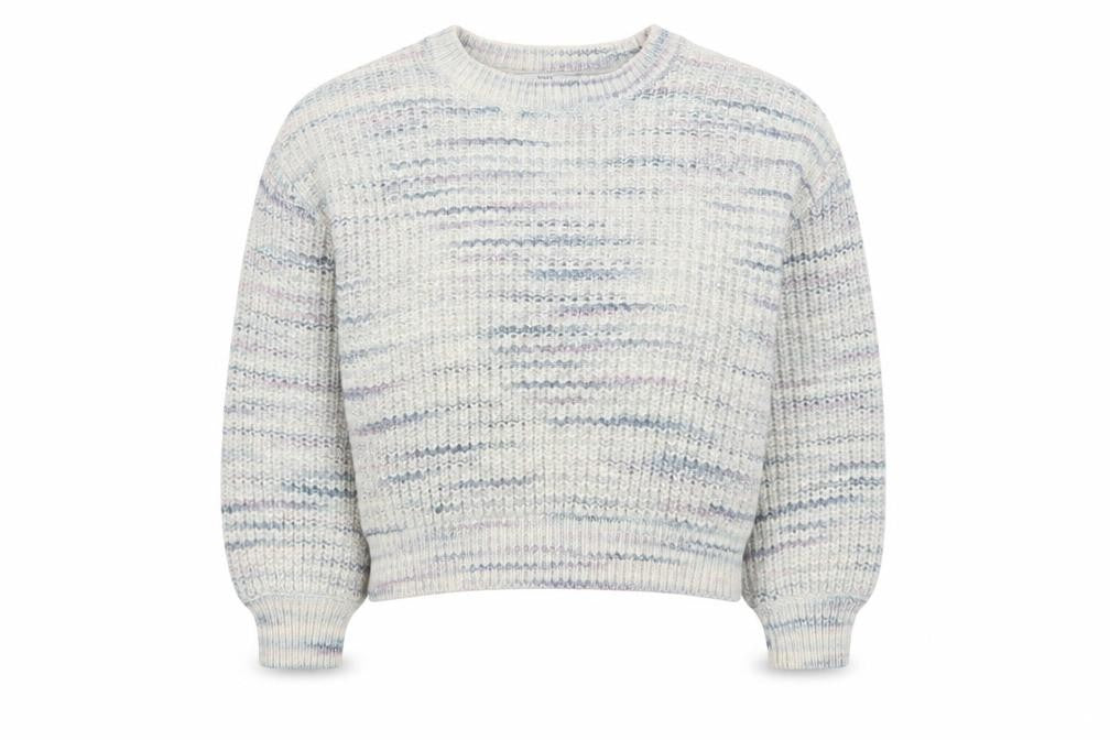 Marks & Spencer Girls Multicoloured Knit Pullover Jumper 9-10 Years
