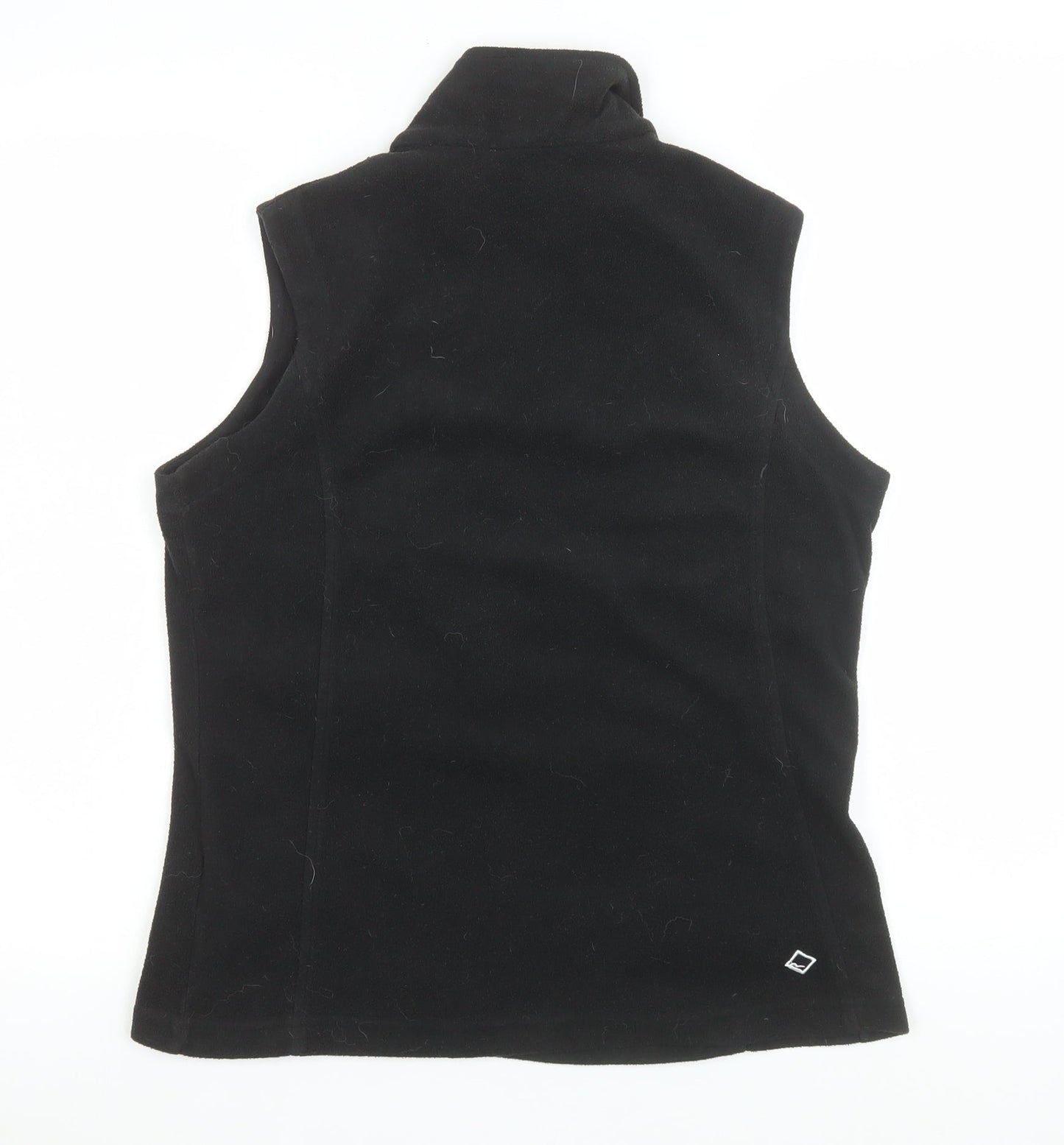 Regatta Women's Black Fleece Zip Waistcoat Bodywarmer UK 10