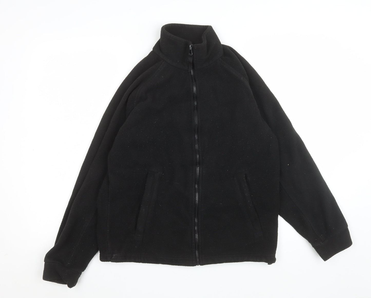 Regatta Women's Black Fleece Full Zip Jacket Size S