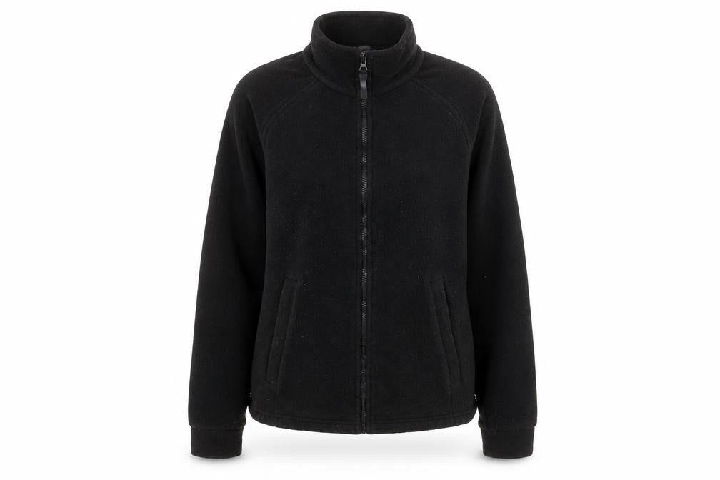 Regatta Women's Black Fleece Full Zip Jacket Size S