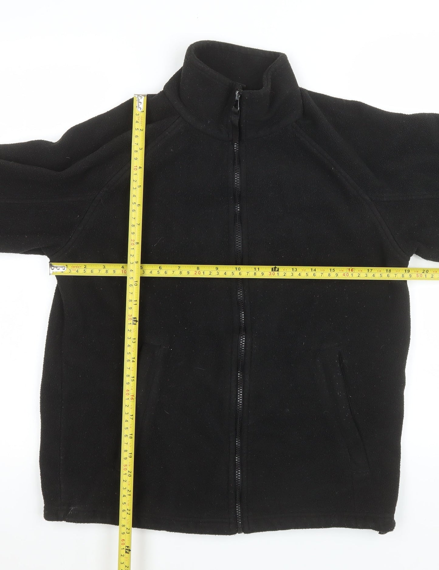 Regatta Women's Black Fleece Full Zip Jacket Size S