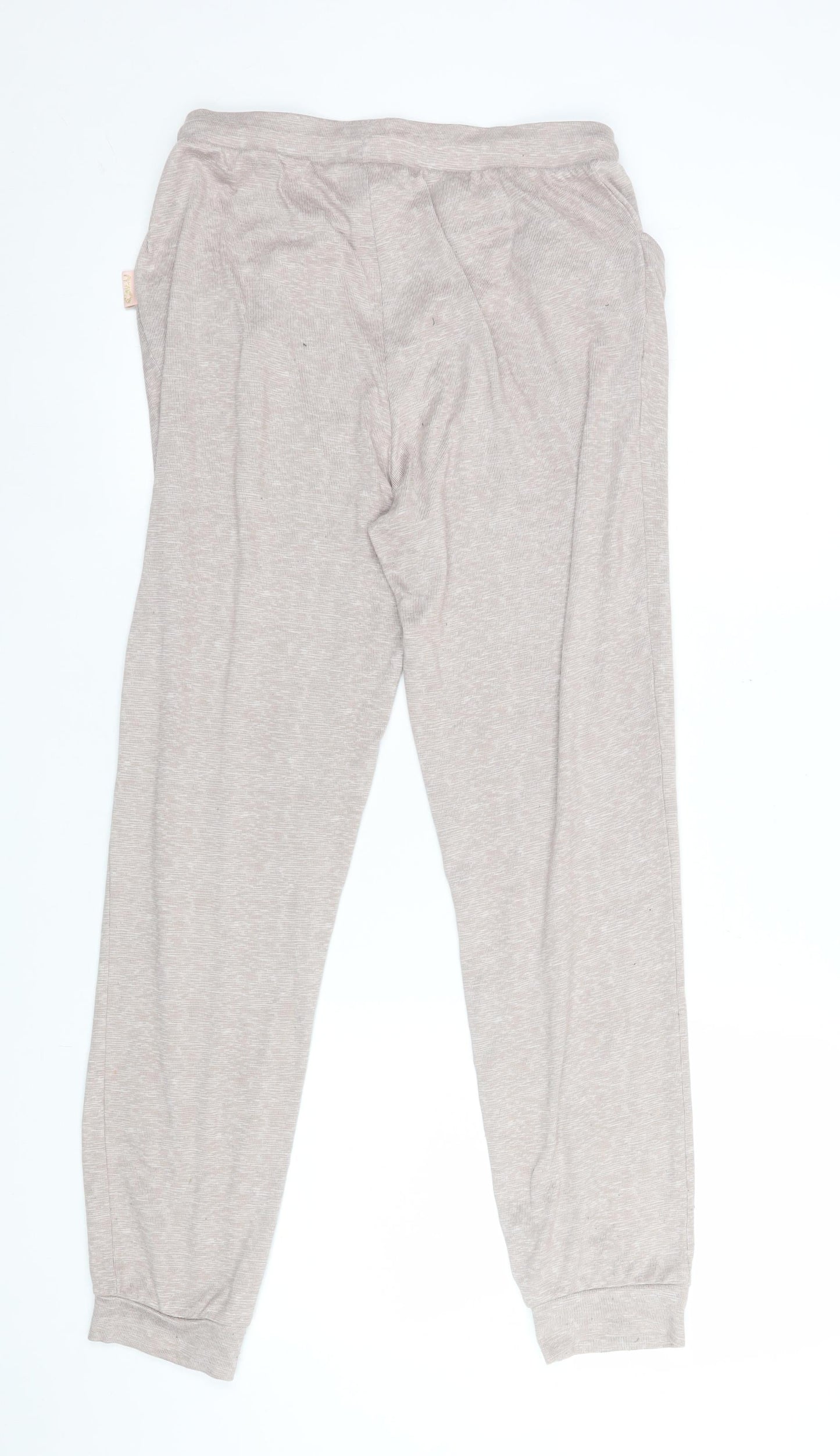 Aston Villa Women Beige Pyjama Pants Size 10-12 Jersey Sports Nightwear