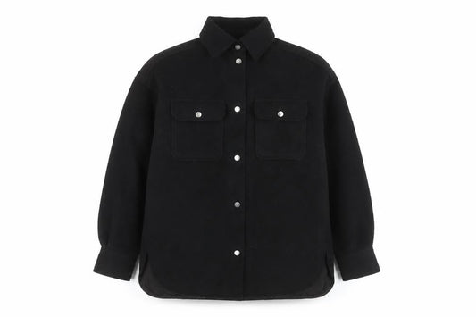 H&M Men's Black XS Basic Jacket Polyester Blend Autumn Winter
