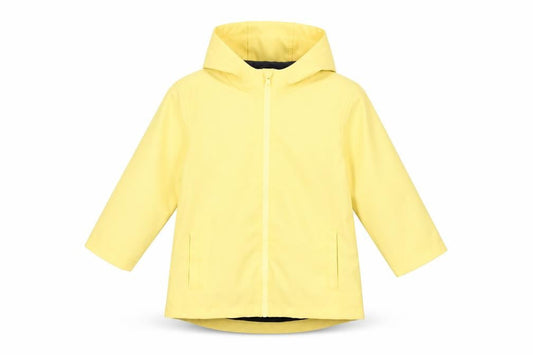 So Cute Yellow Unisex Baby 18-24 Months Waterproof Hooded Rain Coat