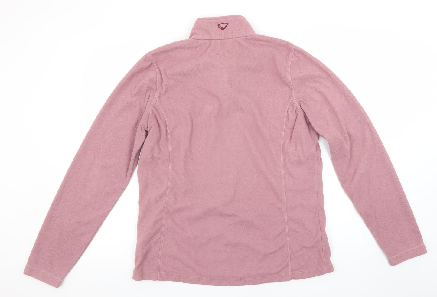 Brasher Women’s Pink Fleece 1/2 Zip Pullover Sweatshirt UK 16 XL
