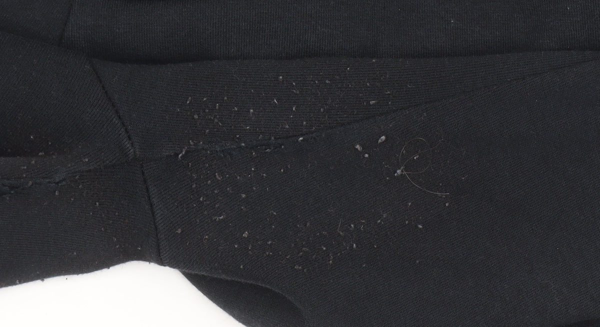 Nike Women's Black Jogger Trousers S Fleece Casual Tapered Fit
