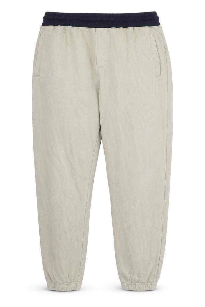 Mr P. Mens Beige Cotton Jogger Trousers 2XL Regular Fit