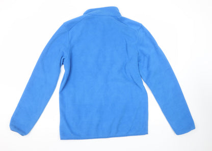 Pika Men’s Blue Fleece Full Zip Outdoor Jacket M