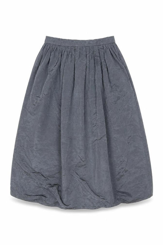 Sex Machine Women Grey Size 10 Vintage Bubble Hem Midi Skirt