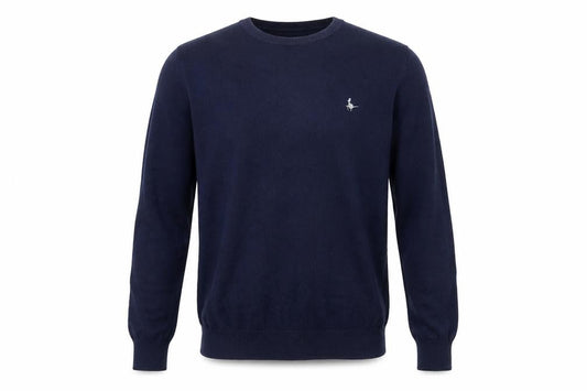 Jack Wills Men's Blue XS Cotton Cashmere Crew Neck Jumper