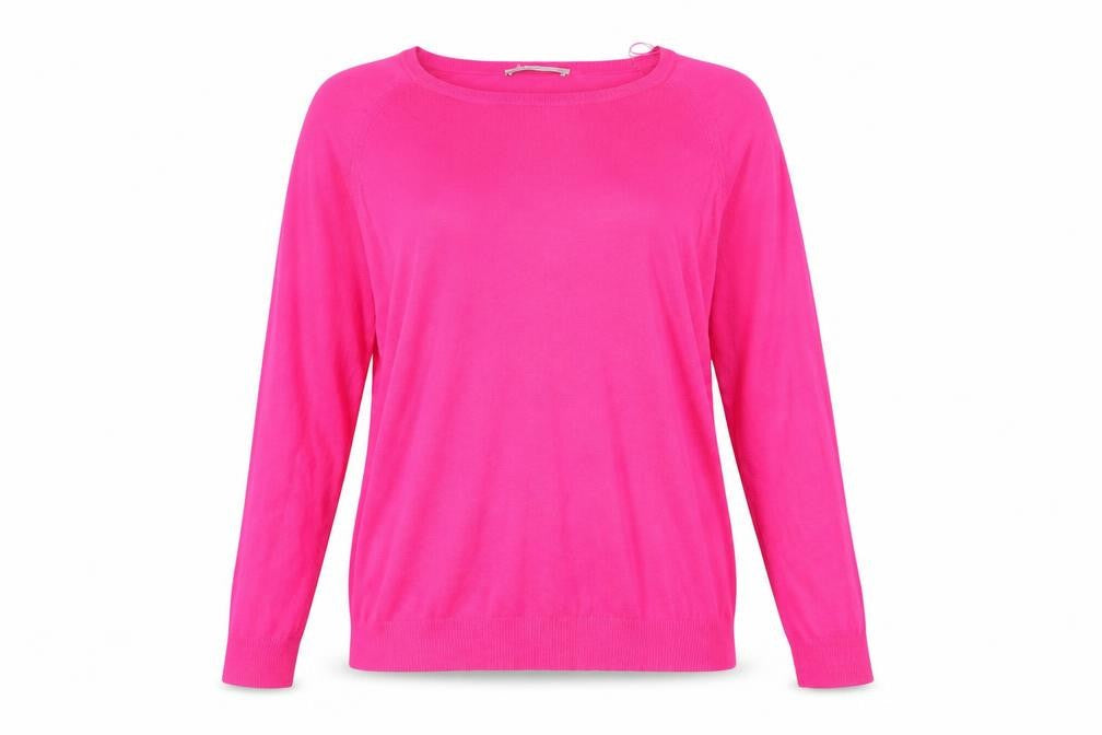 ZARA Women’s Pink Crew Neck Long Sleeve Pullover Jumper Size S