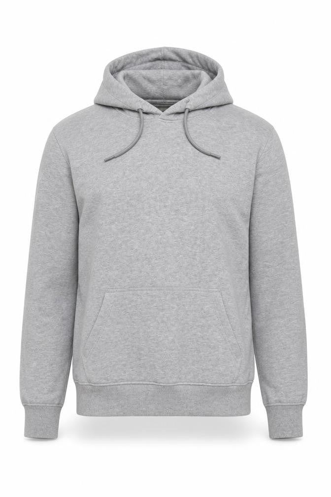 EDC Men’s Grey Regular Fit Pullover Hoodie Size S
