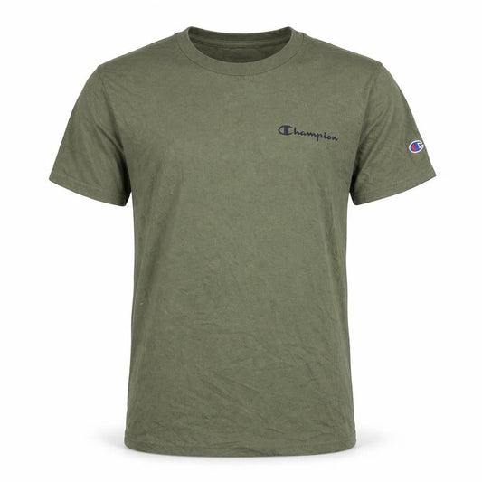 Champion Men's Green Small Crew Neck Short Sleeve T-Shirt