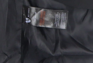 Very Women Black Single-Breasted Blazer Jacket Size M