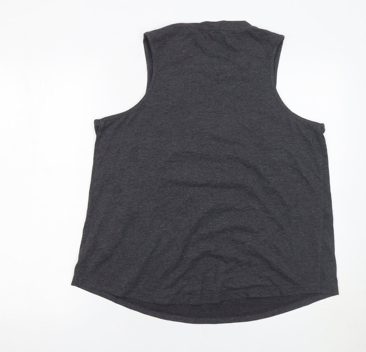 Marks & Spencer Women's Grey Sleeveless Tank Top Size 16 Activewear