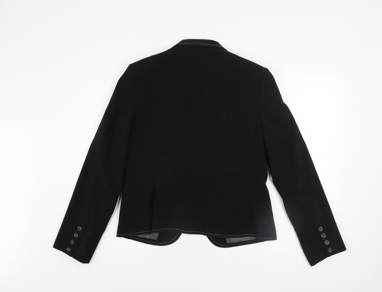 Dorothy Perkins Women Black Size 14 Classic Single-Breasted Blazer