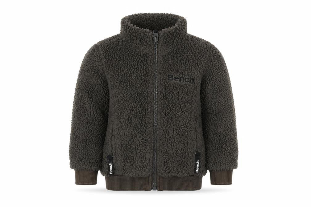 Bench Unisex Baby Brown 6-12 Months Fleece Zip Jacket – Soft & Lined