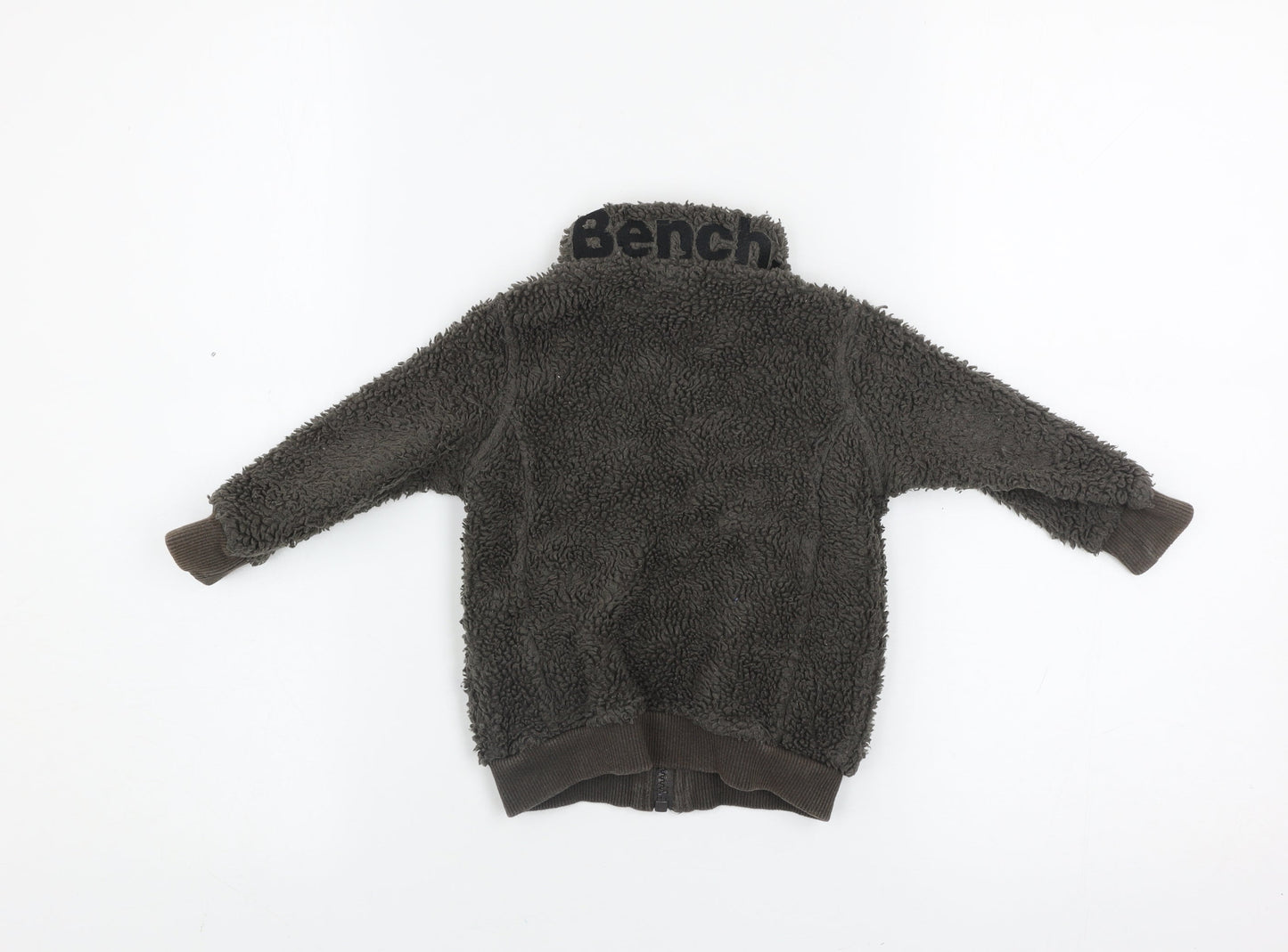 Bench Unisex Baby Brown 6-12 Months Fleece Zip Jacket – Soft & Lined