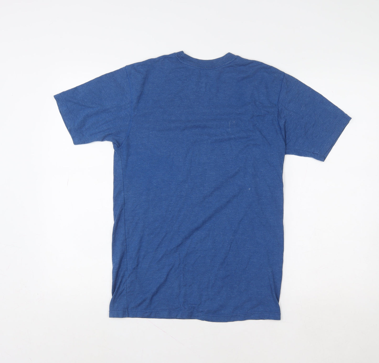 Champion Men’s Blue Vapor Cotton Regular Fit Crew Neck T-Shirt Size S